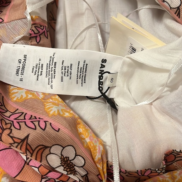 Sandro jumpsuit size 8 - Picture 5 of 6